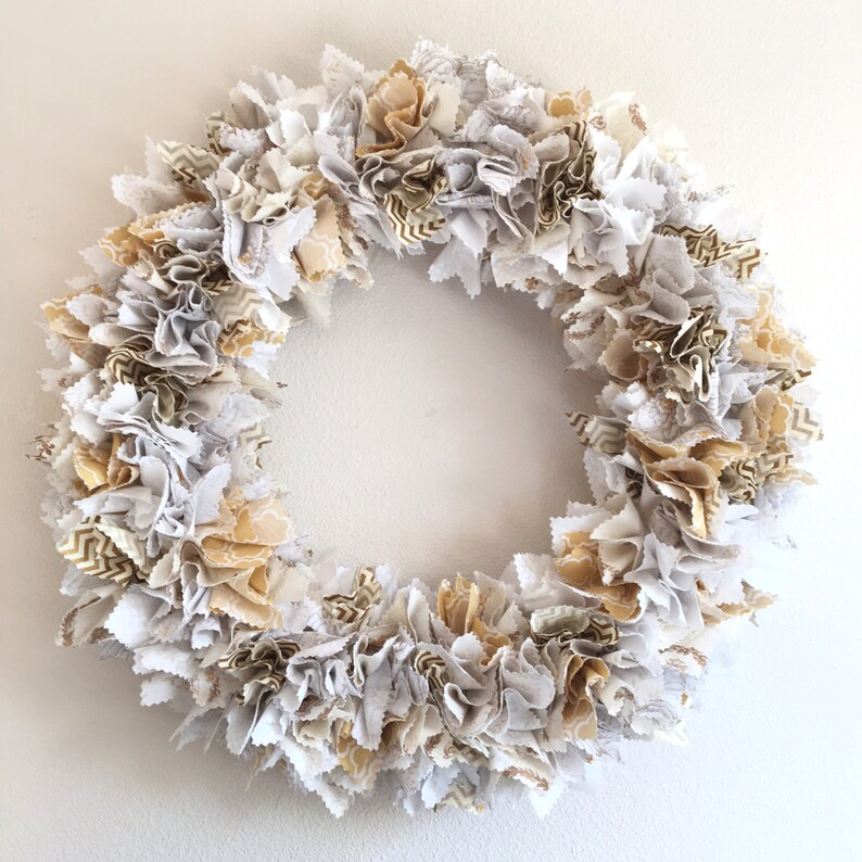 Shower Gift Wall Decoration Wedding Gift Fabric Flower Wall Wreath Wedding Wall Decoration