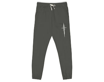Pantalones deportivos unisex de polar teñido en prenda