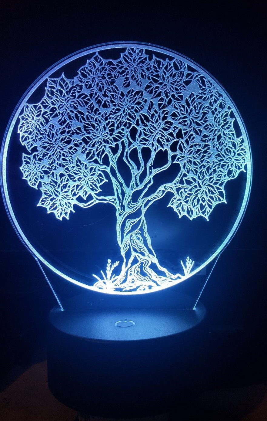 Celtic tree lamp deals