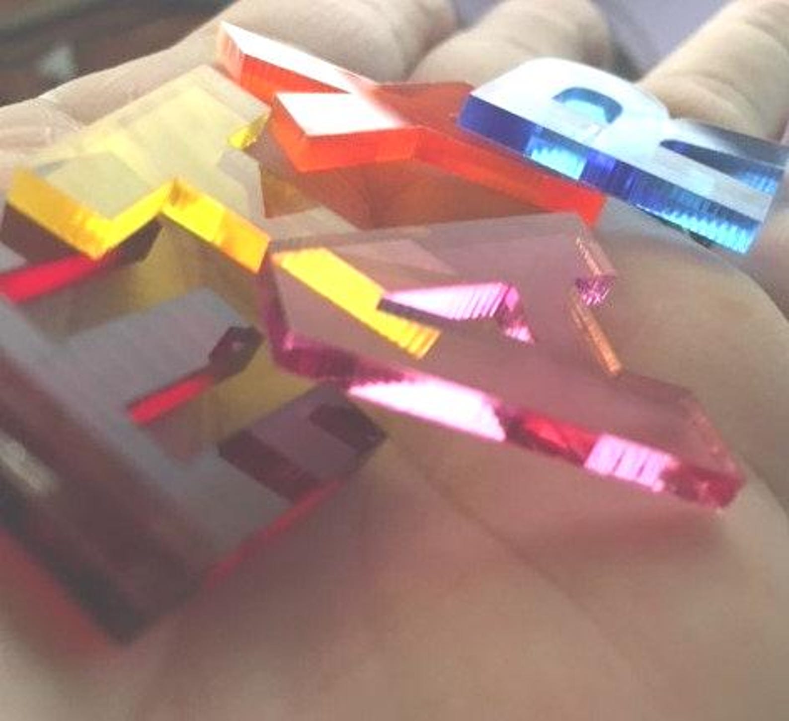 One Inch Metal Letters ACRYLIC LETTERS, One Inch Letters,snapback,laser Cut Letters,initial ...