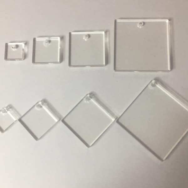 Laser Cut Acrylic Shapes Etsy