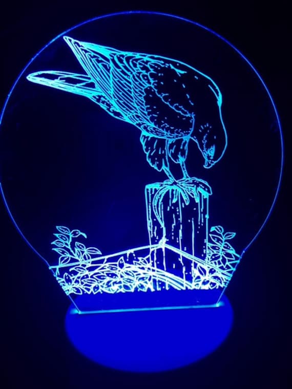 Unique led bird lamp and decor online