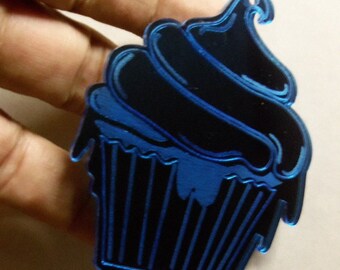 cupcake charms,dripping cupcake,laser cut cupcakes,big cupcake charms,cake tops,holographic,birthdays