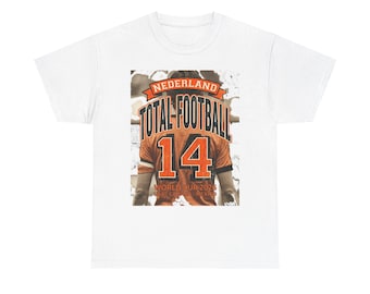 Netherlands Soccer Shirt 2026, Total Football Vintage Tee, Nederland 14 Fan Gift, Mundial 2026 Tee