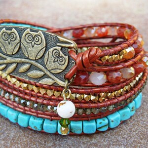 Three little birds Wrap bracelet image 5