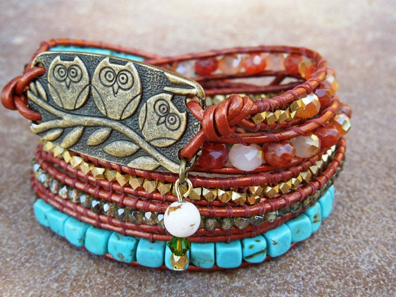 Three little birds Wrap bracelet image 5