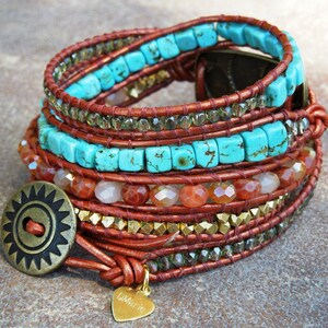 Three little birds Wrap bracelet image 3