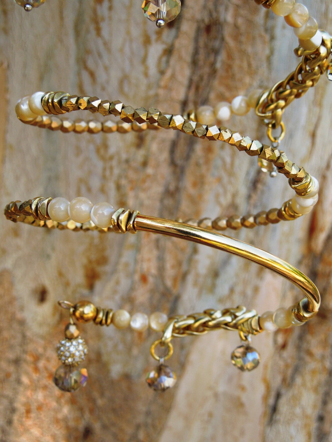 Glitzy Girl D'marie Gemstone Glam Wrap Etsy