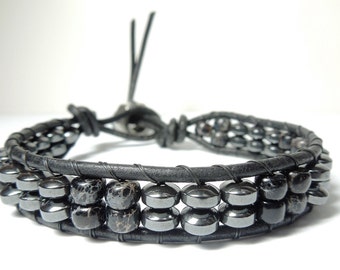 Handsome Hematite - Men's bracelet