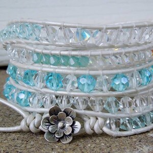 Ocean sparkle Wrap bracelet