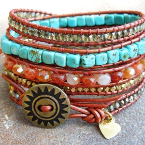 Three little birds Wrap bracelet image 2