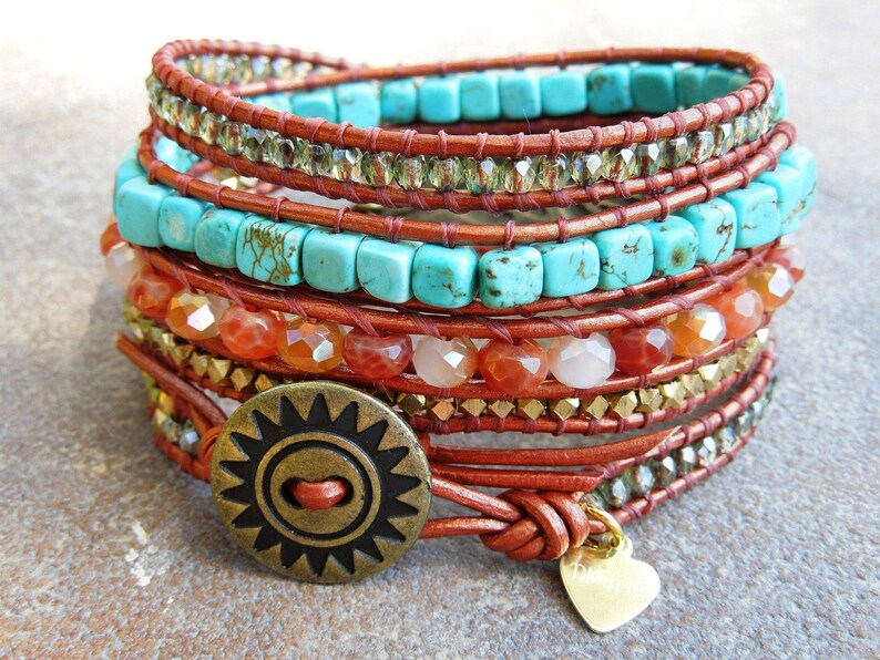 Three little birds Wrap bracelet image 2