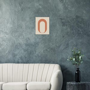 Arch — Modern Arch Japandi Canvas Print, Minimalist Neutral | Calm & Oak image 10