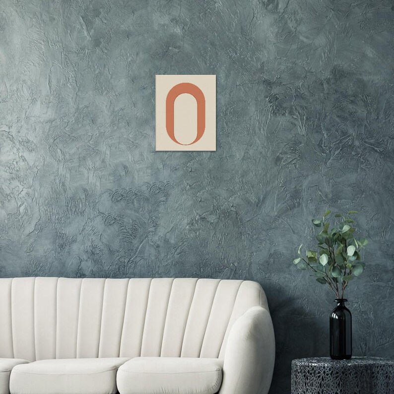 Arch — Modern Arch Japandi Canvas Print, Minimalist Neutral | Calm & Oak image 10
