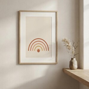 Aufgehende Sonne – Japanische Wandbilder zum Ausdrucken, digitaler Download | Calm & Oak Bild 1
