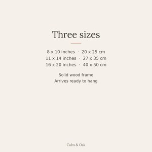 Pampas — Dried Grass Japandi Framed Print, Minimalist Neutral | Calm & Oak Bild 7