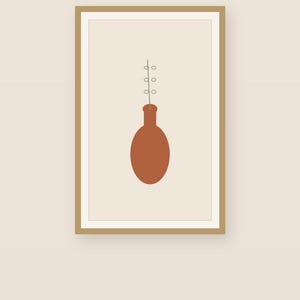 Vessel — Japandi Printable Wall Art, Digital Download | Calm & Oak image 1
