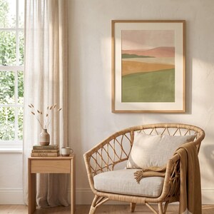 Tonal Horizon — Japandi Printable Wall Art, Digital Download | Calm & Oak image 6