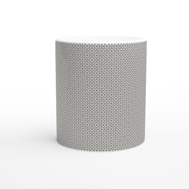 Seigaiha Wave Ceramic Mug 11oz | Seigaiha by Calm & Oak image 3