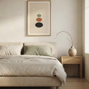 Balance — Japandi Printable Wall Art, Digital Download | Calm & Oak image 2