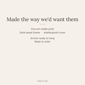 Pampas — Dried Grass Japandi Framed Print, Minimalist Neutral | Calm & Oak Bild 8