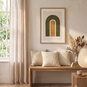 Arch — Japandi Printable Wall Art, Digital Download | Calm & Oak image 6