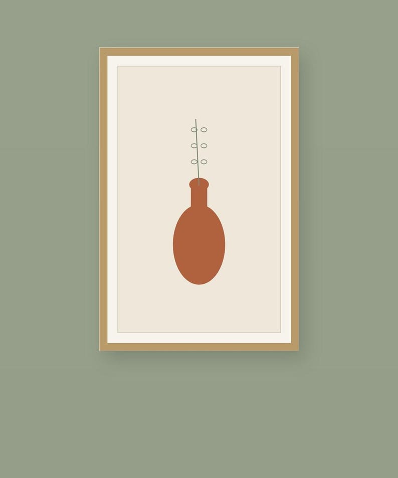 Vessel — Japandi Printable Wall Art, Digital Download | Calm & Oak image 2