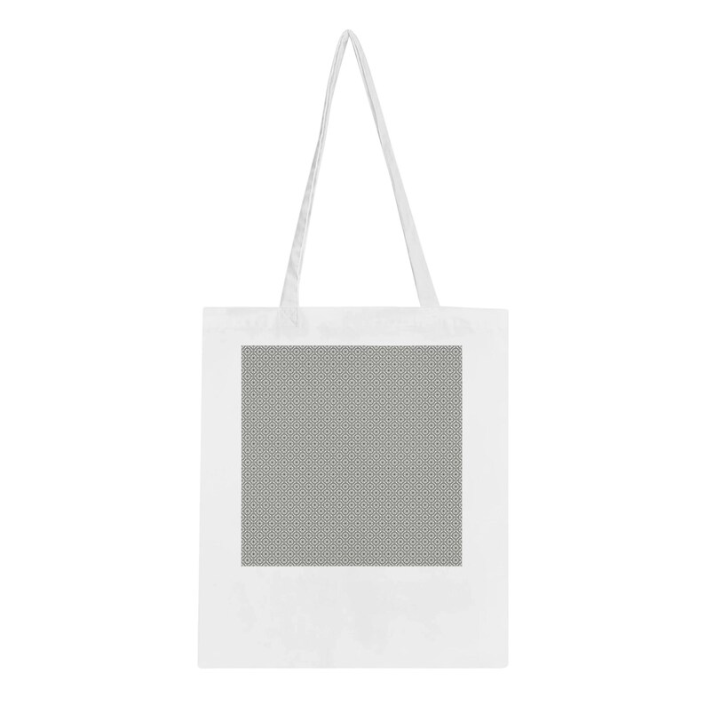 Seigaiha Wave Canvas Tote Bag | Seigaiha by Calm & Oak image 1