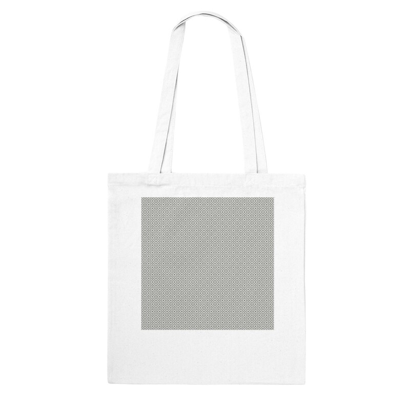 Seigaiha Wave Canvas Tote Bag | Seigaiha by Calm & Oak image 4