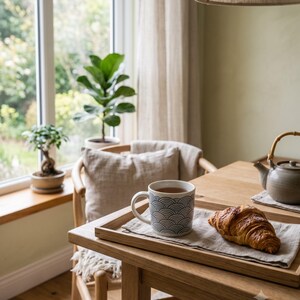 Seigaiha Wave Ceramic Mug 11oz | Seigaiha by Calm & Oak image 8