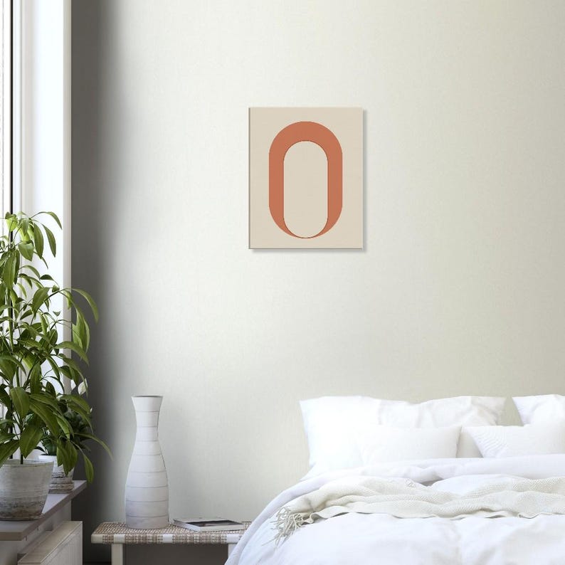 Arch — Modern Arch Japandi Canvas Print, Minimalist Neutral | Calm & Oak image 7
