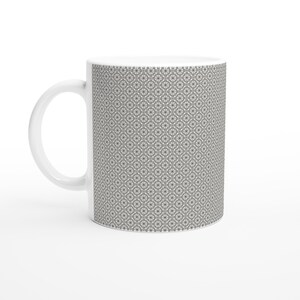 Seigaiha Wave Ceramic Mug 11oz | Seigaiha by Calm & Oak image 1