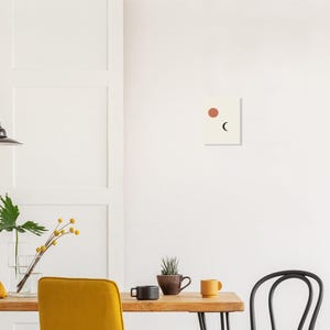 Sun and Moon Print, Japandi Celestial Wall Art, Minimalist Neutral Decor, Above Bed | Calm & Oak bild 10