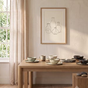 Vessel — Japandi Printable Wall Art, Digital Download | Calm & Oak image 5