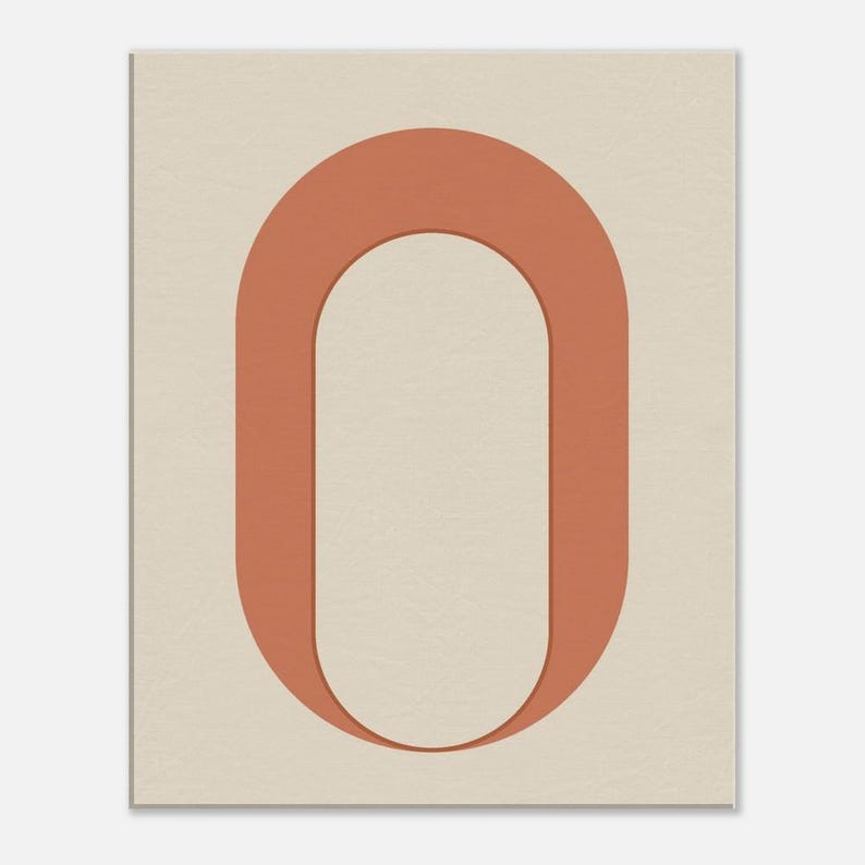 Arch — Modern Arch Japandi Canvas Print, Minimalist Neutral | Calm & Oak image 2