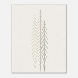 Pampas — Dried Grass Japandi Canvas Print, Minimalist Neutral | Calm & Oak Bild 2