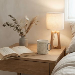 Taza de cerámica Neutral Mudcloth de 325 ml / Neutral Mudcloth de Calm & Oak imagen 4