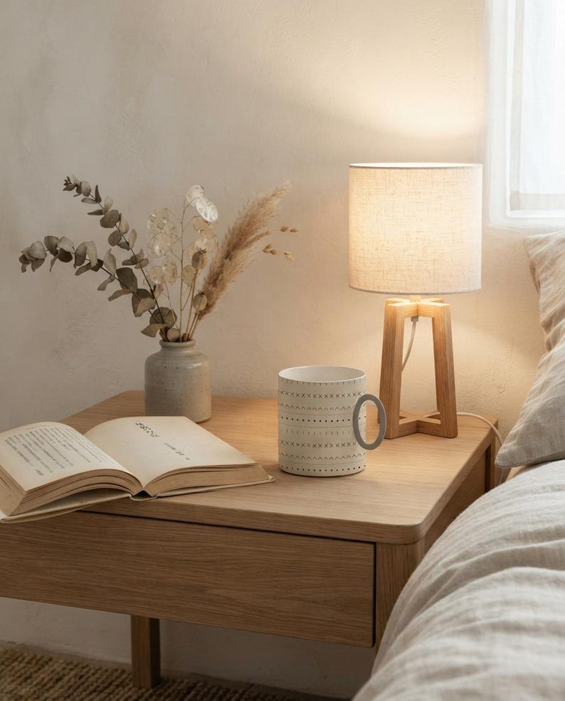 Taza de cerámica Neutral Mudcloth de 325 ml / Neutral Mudcloth de Calm & Oak imagen 4