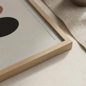 Balance — Stacked Stones Japandi Wall Art Print, Minimalist Neutral | Calm & Oak image 10