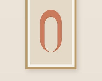 Arch — Japandi Printable Wall Art, Digital Download | Calm & Oak