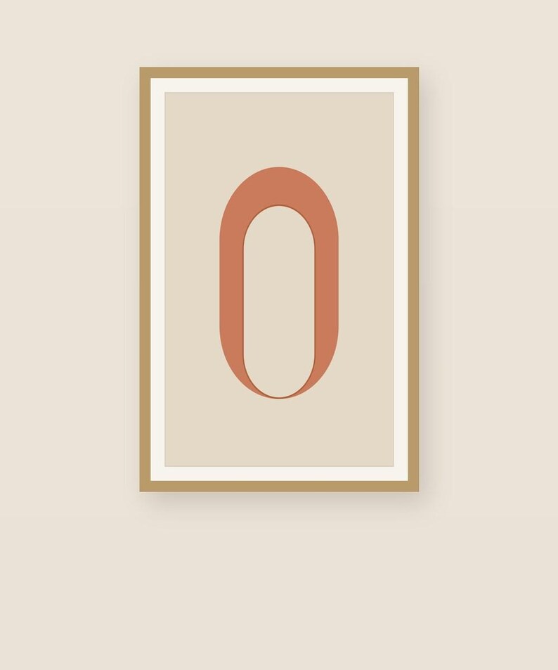 Arch — Japandi Printable Wall Art, Digital Download | Calm & Oak image 1