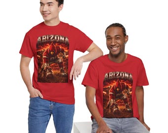 Arizona Cardinals Fussball T-Shirt | Western Wüsten Feuer T-Shirt