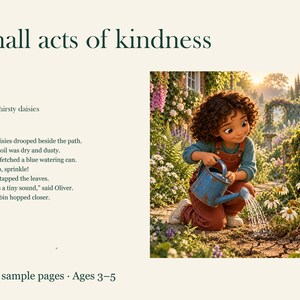 Personalisiertes Foto-Bilderbuch (PDF) für Kinder, wähle dein Abenteuer, individuelle Kinderfigur, digitales Geschenk nach Maß Bild 3