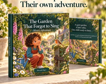 Personalised Photo Storybook for Kids, Choose Your Adventure, Custom Child Character, Birthday Keepsake Book