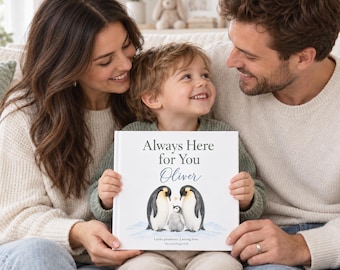 Libro de regalo personalizado para bautizo, recuerdo de bautismo de los padrinos.