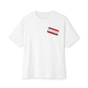 A.B.N T-shirt | Grafiskt tryck på baksidan