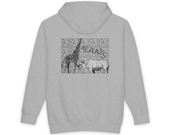 Welcome To The Jungle-hoody | Trui met capuchon