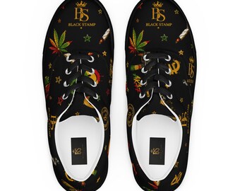 Scarpe stringate da uomo Bob Marleys Ganja