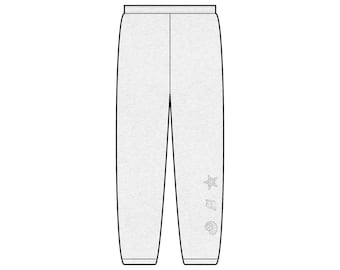 Cozy Shell & Star Loungewear Hoodie — Minimal Beach Graphic Sweatshirt