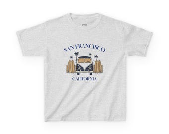Kids San Francisco Tee | California Palm Vintage Van